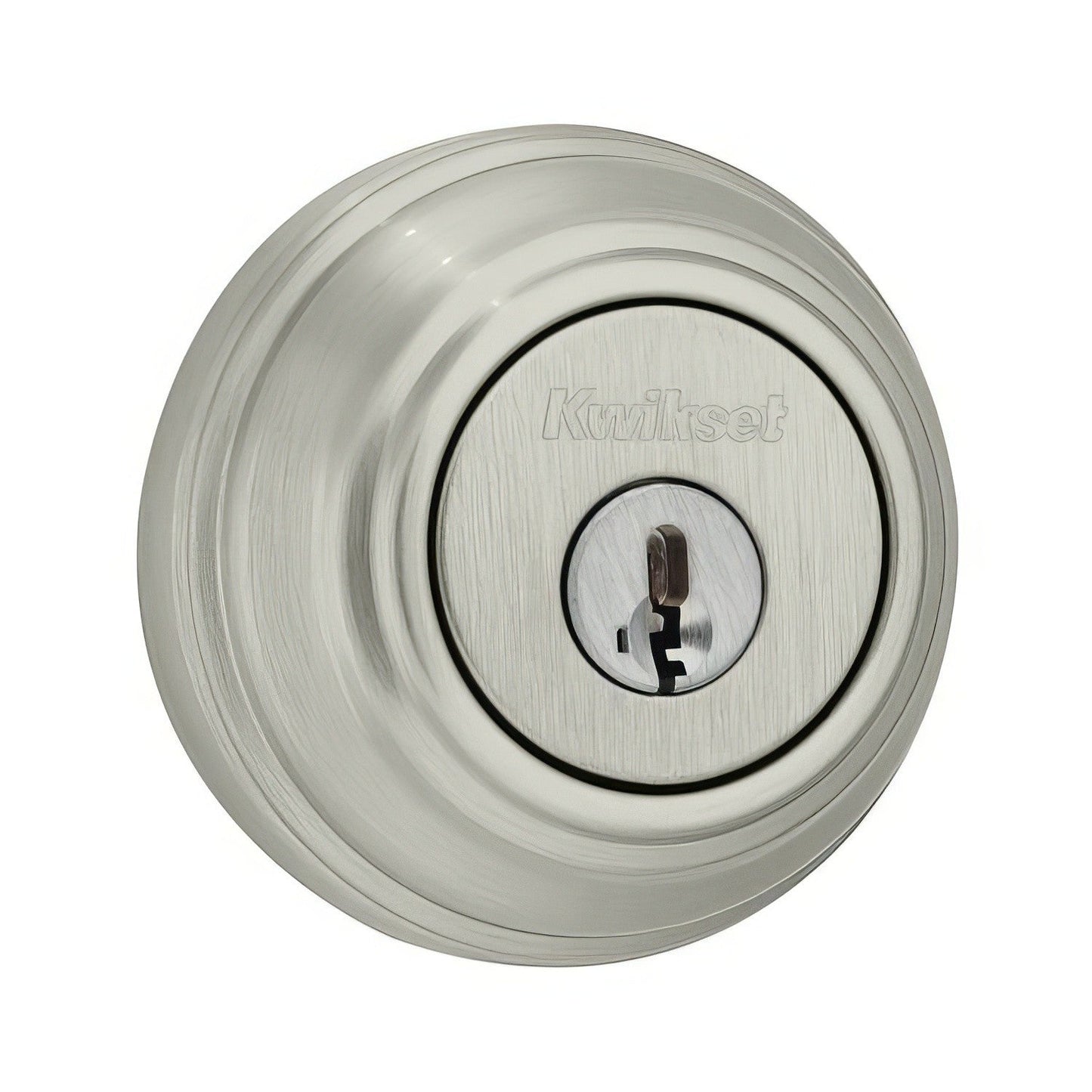 Kwikset 980S-S Single Cylinder Deadbolt.