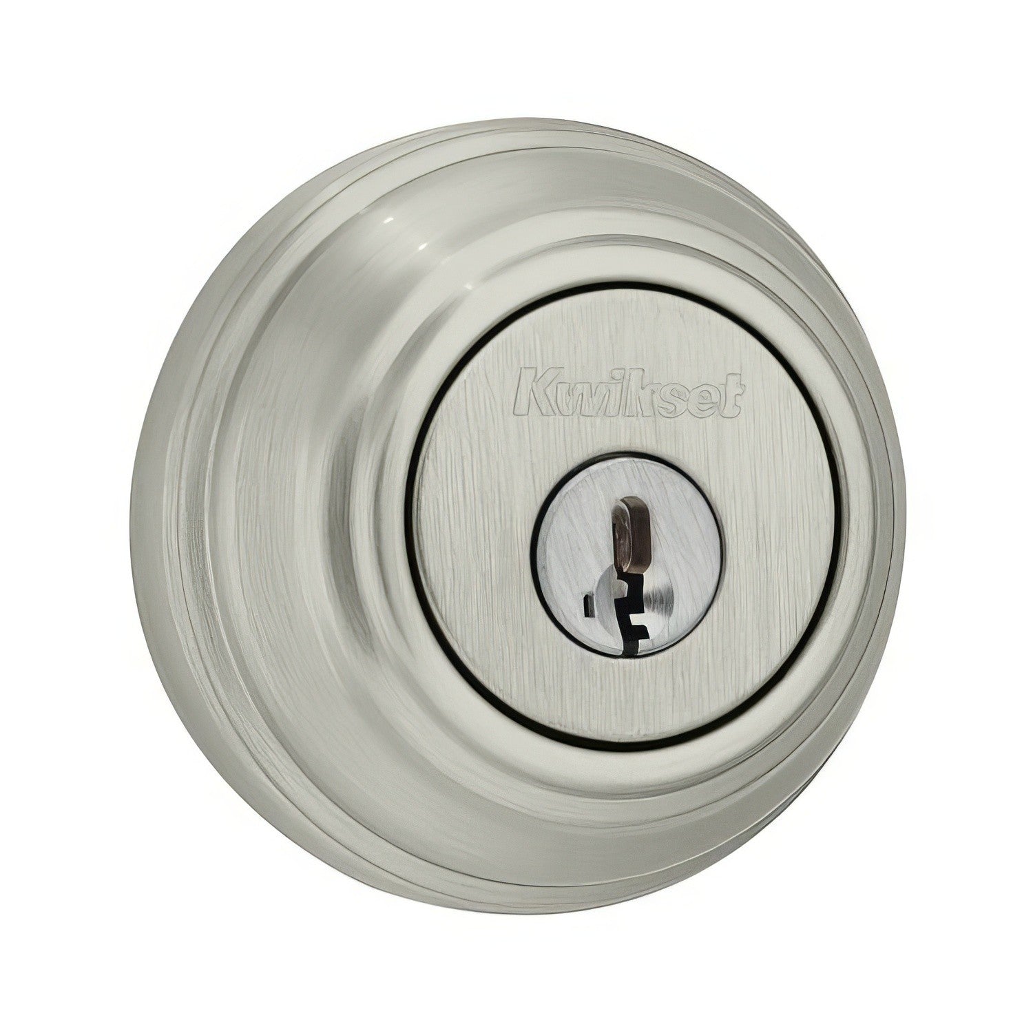 Kwikset 980S-S Single Cylinder Deadbolt.