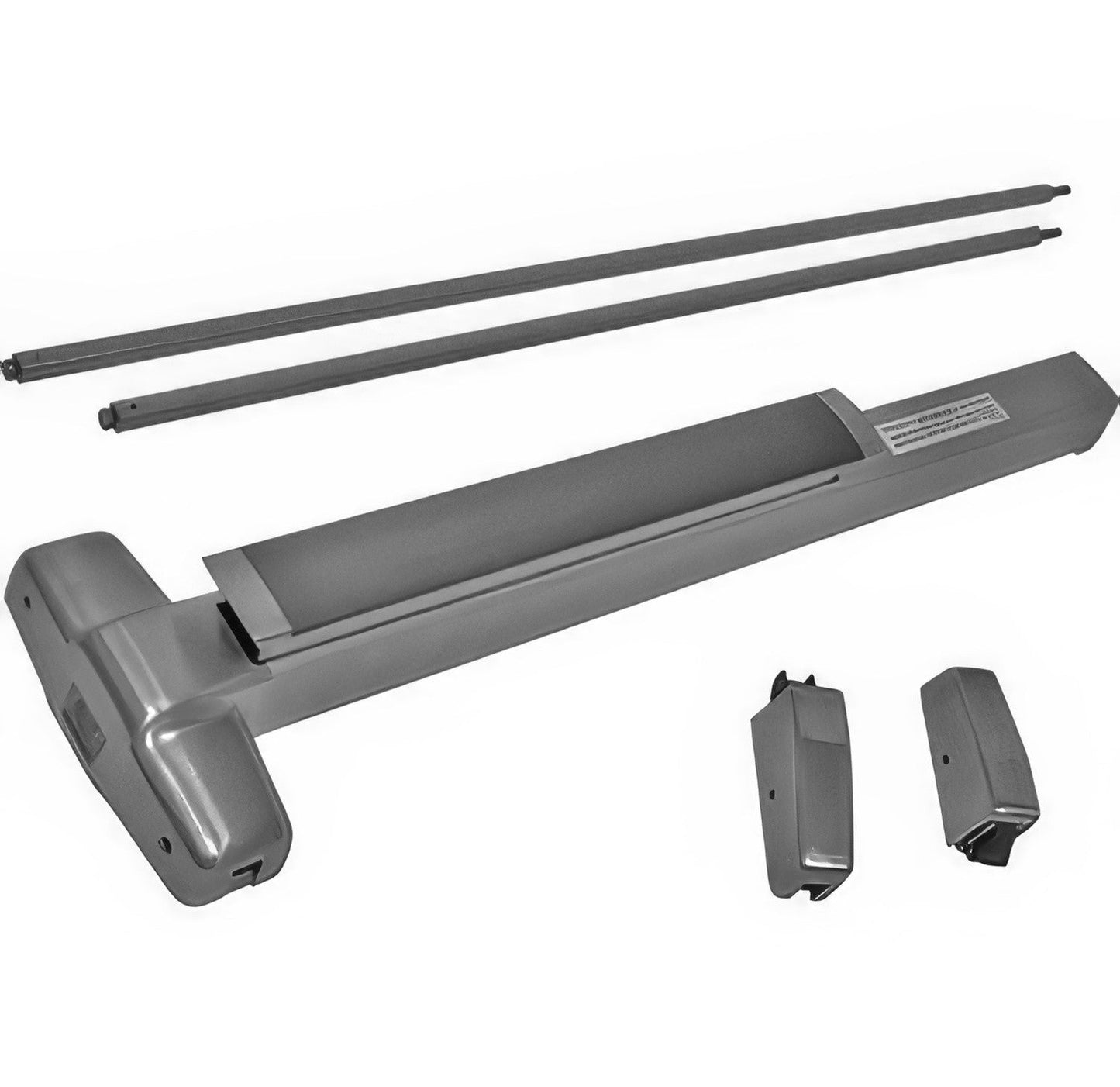 Von Duprin 9827EOF4 4ft. Fire Rated Surface Mounted Vertical Rod Exit Device