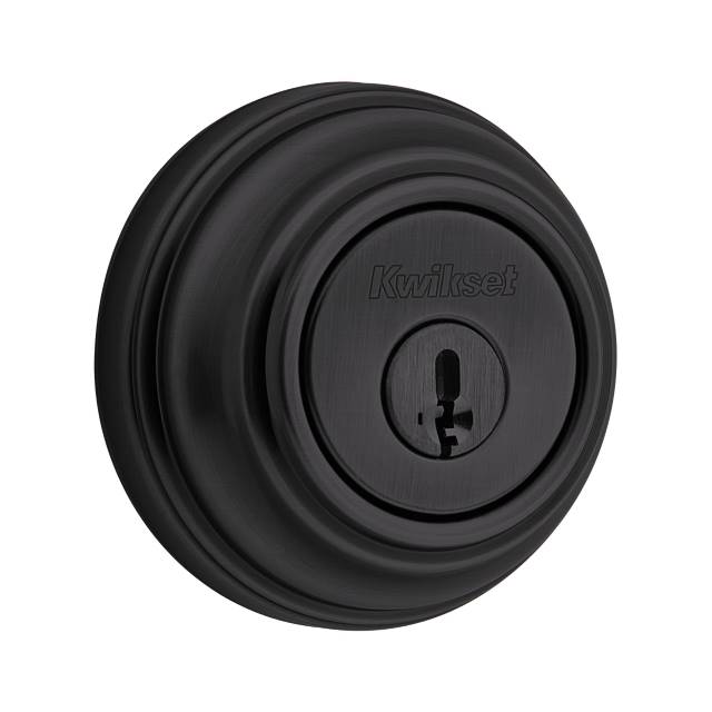 Kwikset 985-STRKP Double Cylinder Deadbolt.