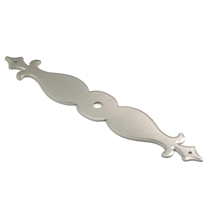 Rusticware 990SN 6.5" Cabinet Backplate Satin Nickel Finish.