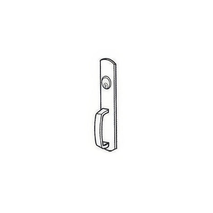 Von Duprin 990NLM Night Latch Handle Trim for 98 and 99 Series Mortise Exit Device