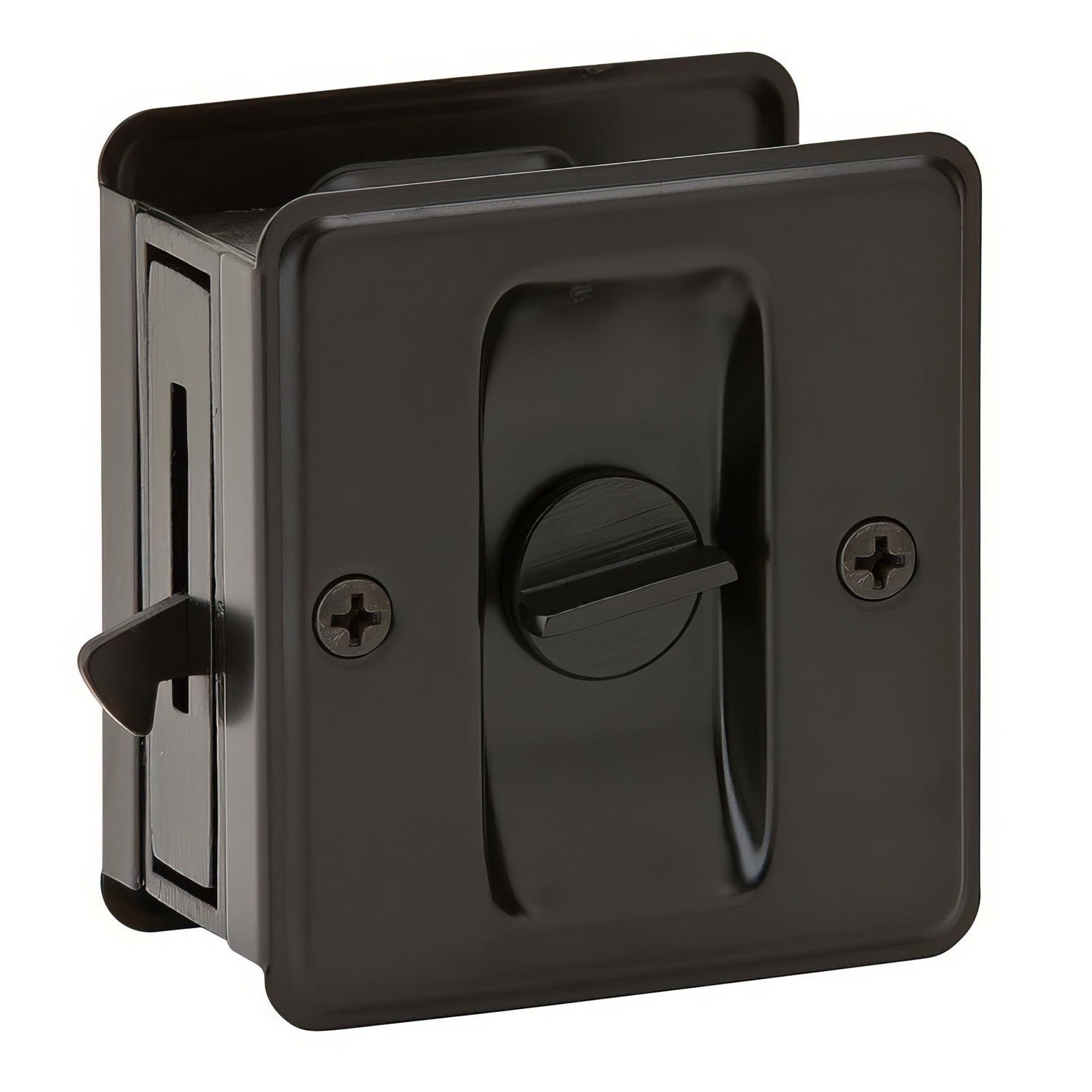 Ives 991B 1-3/4" x 2-1/4" Sliding Door Lock for Doors 1-3/8" to 1-1/2" Thick