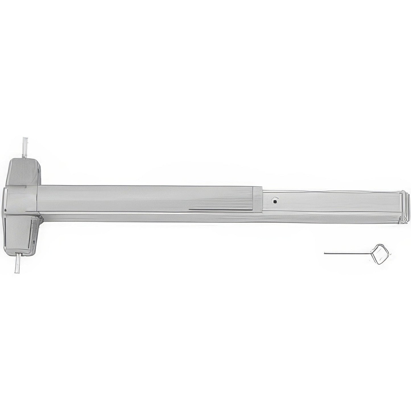 Von Duprin 9927EOF 3ft. Fire Rated Surface Mounted Vertical Rod Exit Device.