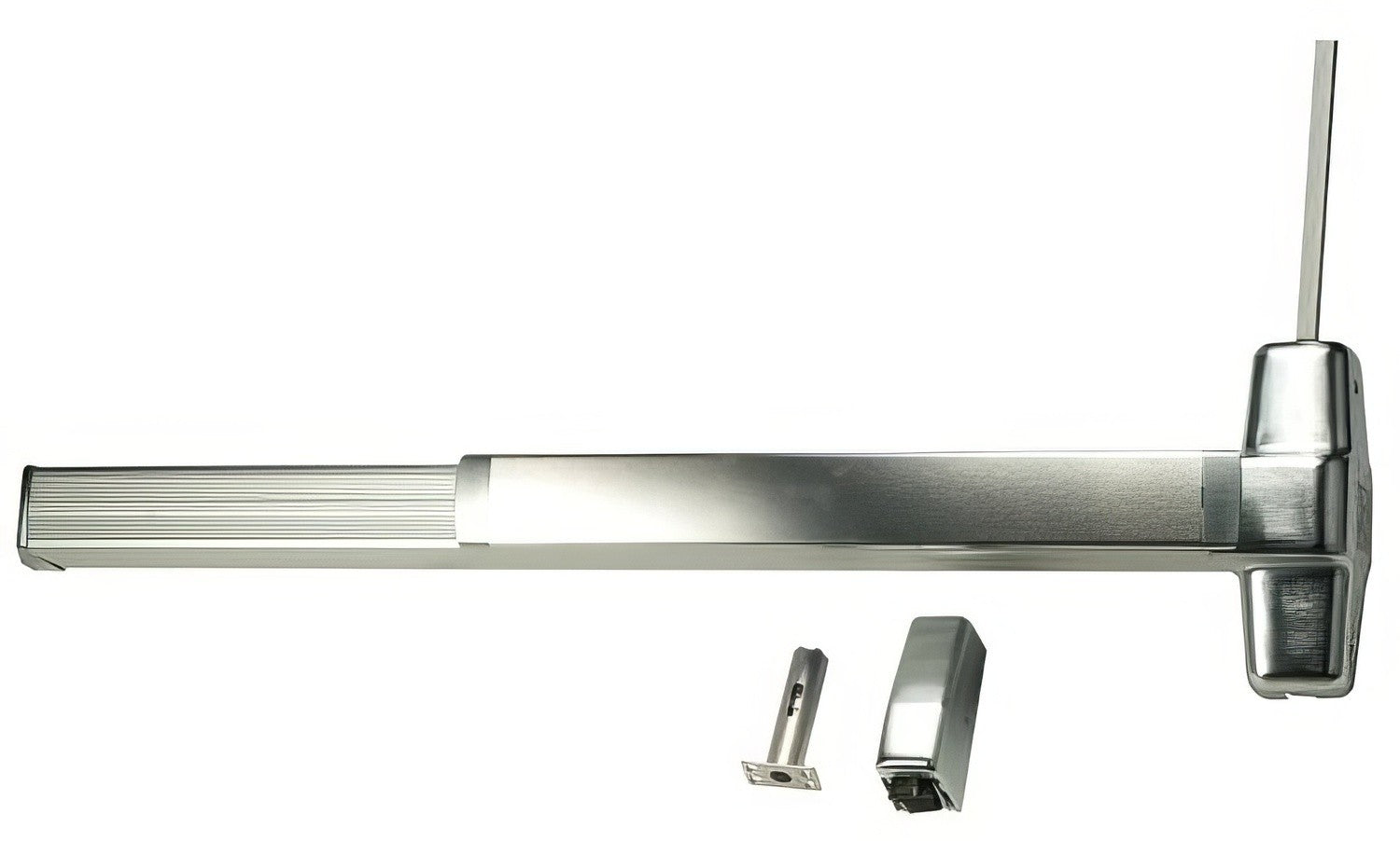 Von Duprin 9927EOF26D4LBRAFL 4ft. Fire Rated Surface Mounted Vertical Rod Exit Device with Auxiliary Fire Latch.