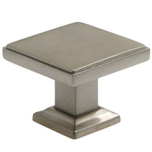 Rusticware 992SN 1-3/8" Modern Square Cabinet Knob Satin Nickel Finish.