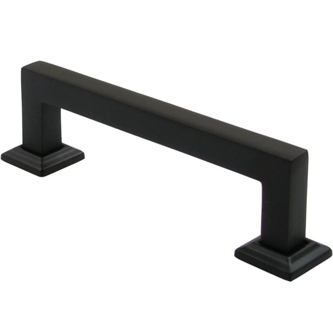 Rusticware 994ORB 4" Modern Square Cabinet Pull Oil Rubbed Bronze Finish.
