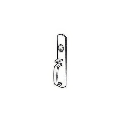 Von Duprin 996LMRHR Lever Trim with Breakaway Design for 98 and 99 Series Mortise Exit Device