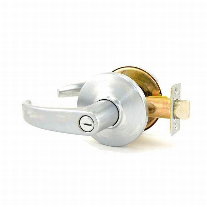 Best Access 9K30L14DS3626 9K Series 2-3/4" Backset Privacy 14 Lever and D Rose with ANSI Strike