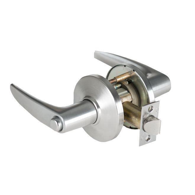 Best Access 9K30L16DS3626 9K Series 2-3/4" Backset Privacy 16 Lever and D Rose with ANSI Strike