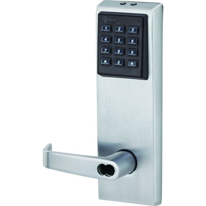 Best Access 9KZ37DV15KPSTK626 9KZ Keypad EZ Lock 2-3/4" Backset with 15 Lever and Keypad