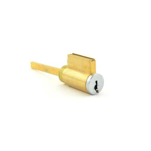 Falcon A2316105G6266 T Series 6 Pin Cylinder with G Keyway Satin Chrome Finish.