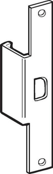 Don-Jo AF291 Electric Strike Filler Plate.