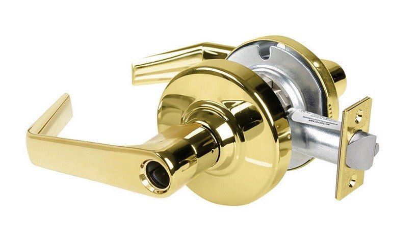 Schlage Commercial ALX50LSAT Grade 2 Entry Office Saturn Door Lever Less Cylinder