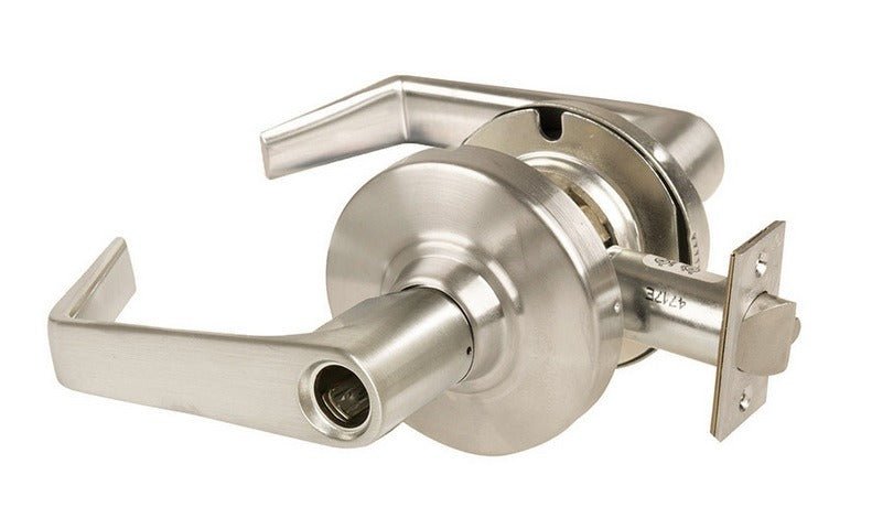 Schlage Commercial ALX50LSAT Grade 2 Entry Office Saturn Door Lever Less Cylinder