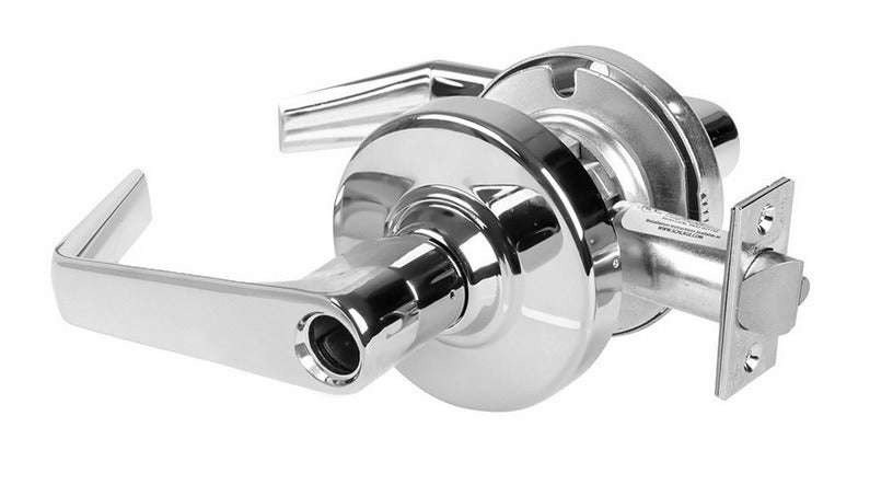 Schlage Commercial ALX50LSAT Grade 2 Entry Office Saturn Door Lever Less Cylinder