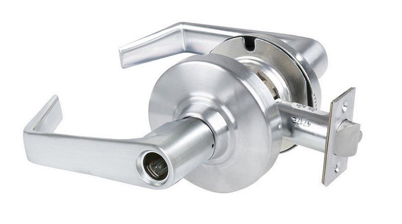 Schlage Commercial ALX50LSAT Grade 2 Entry Office Saturn Door Lever Less Cylinder