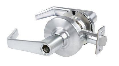 Schlage Commercial ALX50LSAT Grade 2 Entry Office Saturn Door Lever Less Cylinder