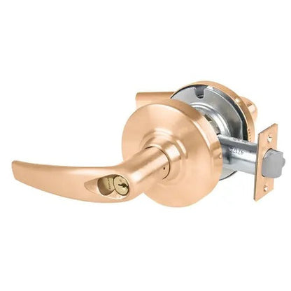 Schlage Commercial ALX53RATH Grade 2 Athens Keyed Entry Door Lever with Large Format IC Core C Keyway