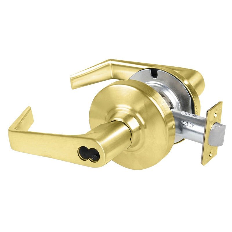 Schlage Commercial ALX70LSAT Grade 2 Classroom Saturn Door Lever Less Cylinder