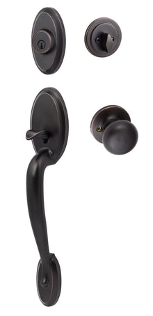 Sure-Loc AN507-DU-RD Aspen Handleset with Durango Handleset Trim.