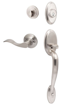 Sure-Loc AN507-SB-LH Aspen Handleset with Snowbird Left Hand Handleset Trim.