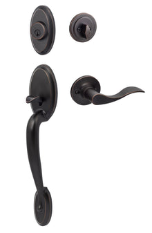 Sure-Loc AN507-SB-RH Aspen Handleset with Snowbird Right Hand Handleset Trim.
