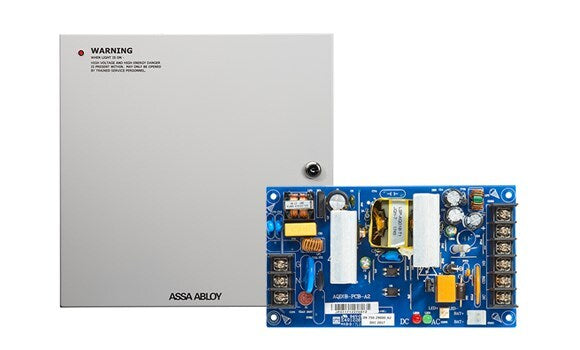 Securitron AQD1 Power Supply - 1 Amp 12 / 24 Volt DC Supervised in Enclosure