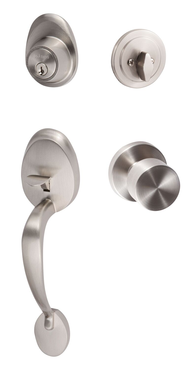 Sure-Loc AT507-BG-RD Alta Handleset with Bergen Round Handleset Trim