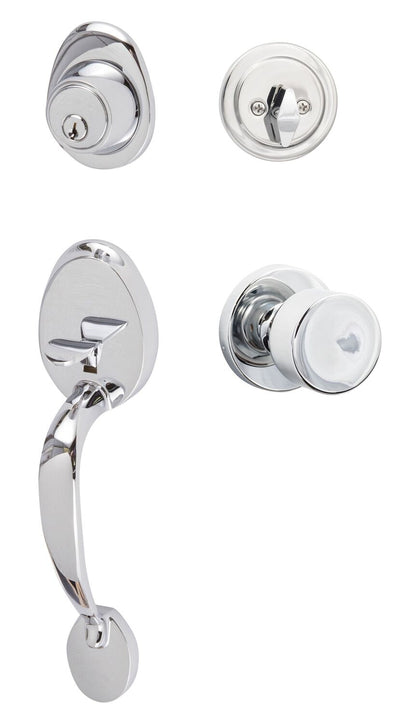 Sure-Loc AT507-BG-RD Alta Handleset with Bergen Round Handleset Trim