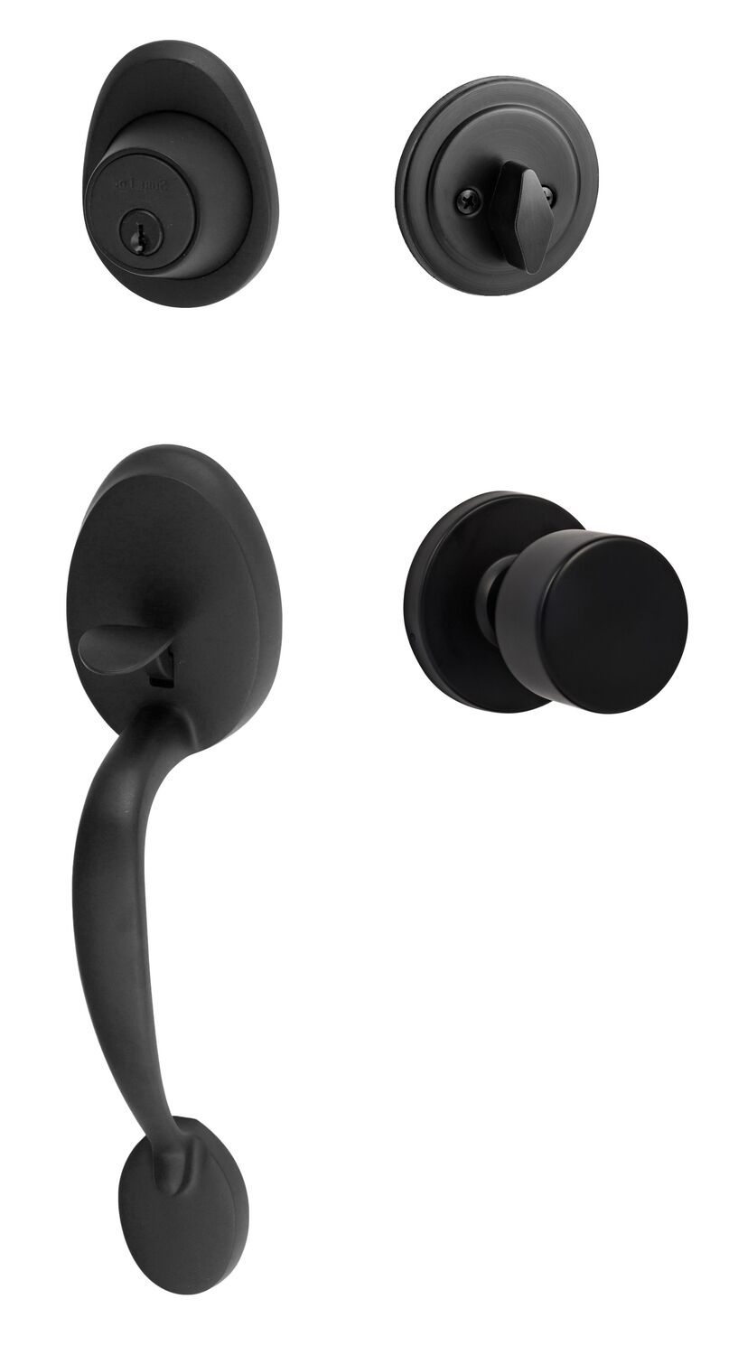 Sure-Loc AT507-BG-RD Alta Handleset with Bergen Round Handleset Trim