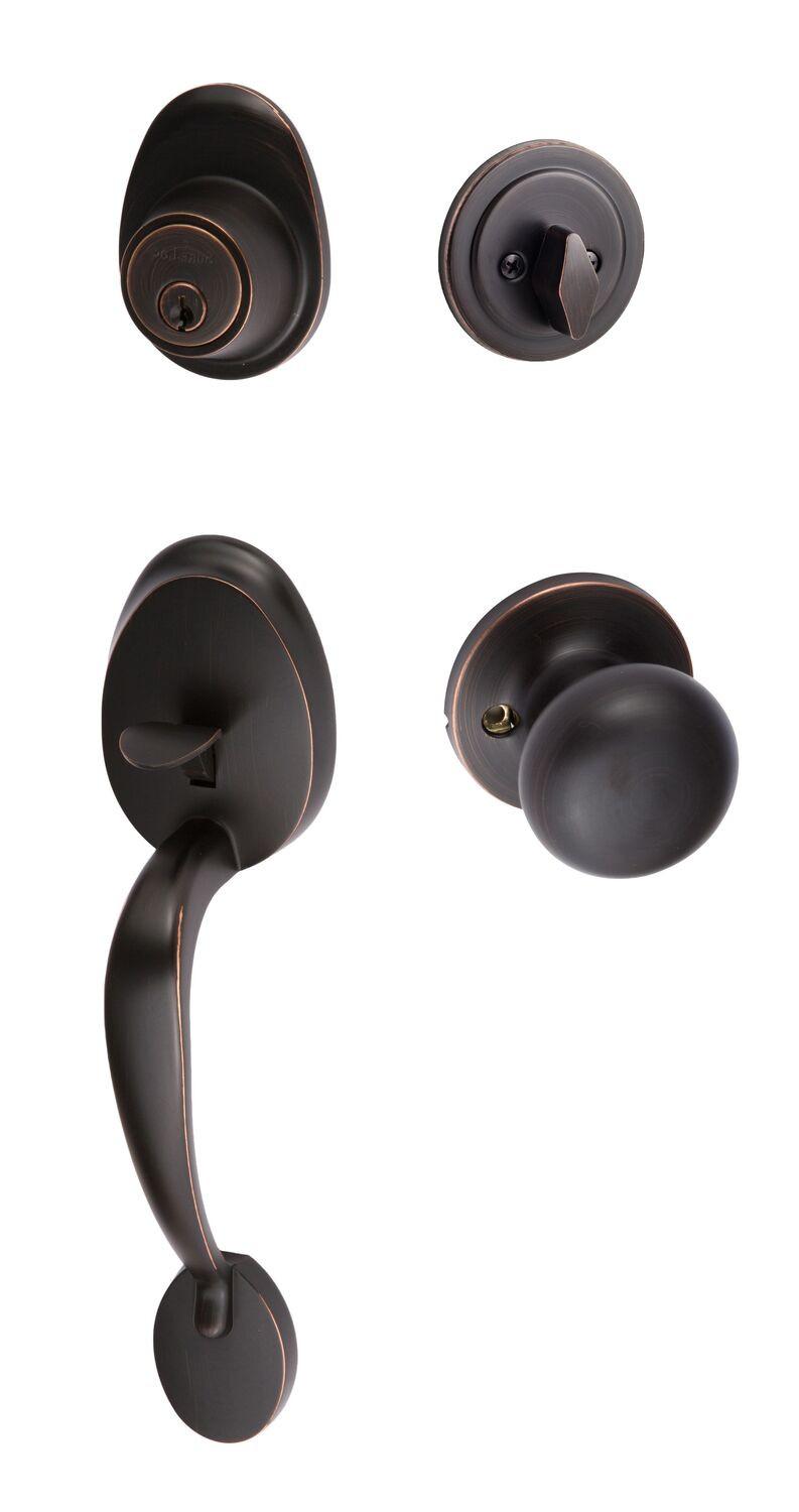 Sure-Loc AT507-DU-RD Alta Handleset with Durango Handleset Trim