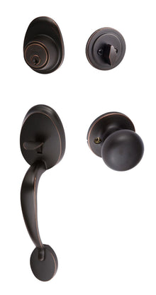 Sure-Loc AT507-DU-RD Alta Handleset with Durango Handleset Trim