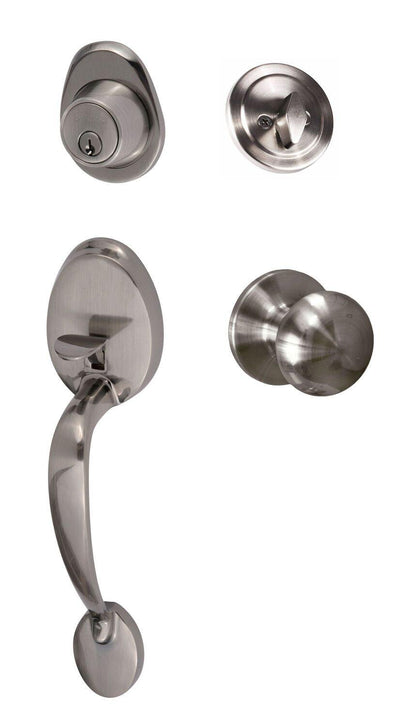 Sure-Loc AT507-DU-RD Alta Handleset with Durango Handleset Trim
