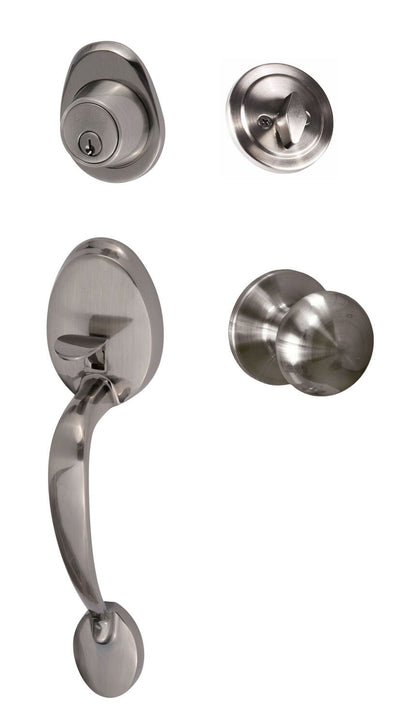 Sure-Loc AT507-DU-RD Alta Handleset with Durango Handleset Trim