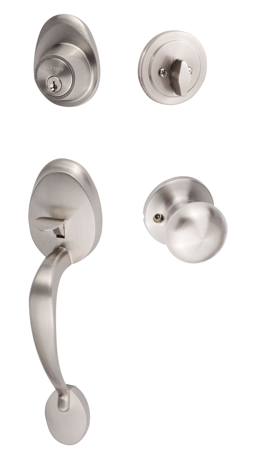 Sure-Loc AT507-DU-RD Alta Handleset with Durango Handleset Trim