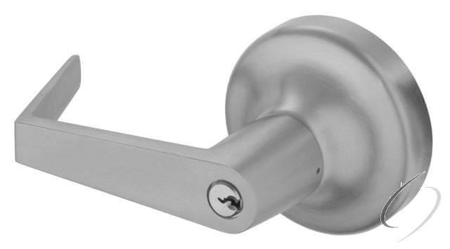 Yale AU441F6 Augusta Key in Lever Nightlatch Rose Exit Device Trim