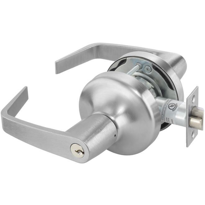 Yale AU4705LN Augusta Grade 1 Keyed Storeroom Entry Door Lever with Para Keyway