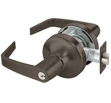 Yale AU4707LN6 Augusta Grade 1 Office Keyed Entry Door Lever with Para Keyway