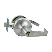 ASSA Abloy Accentra AU4707LN626280347L Office Entry Augusta Lever Grade 1 Cylindrical Lock with Schlage C Keyway, 694 Latch, and 497-114 Strike US26D (626) Satin Chrome Finish.