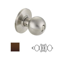 Cal-Royal BA00-10B-ULSLD238-KD Grade 2 Keyed Entry Door Knob 2-3/8" Backset