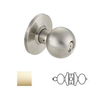 Cal-Royal BA00-2-3/8 Grade 2 Keyed Entry Door Knob 2-3/8" Backset