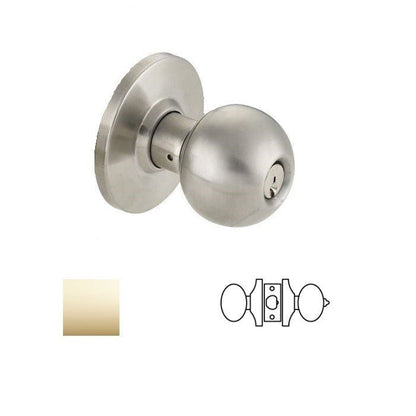 Cal-Royal BA20-2-3/8 Grade 2 Privacy Door Knob with 2-3/8" Backset