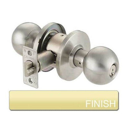 Cal-Royal BA30 Grade 2 Passage Door Knob with 2-3/4" Backset