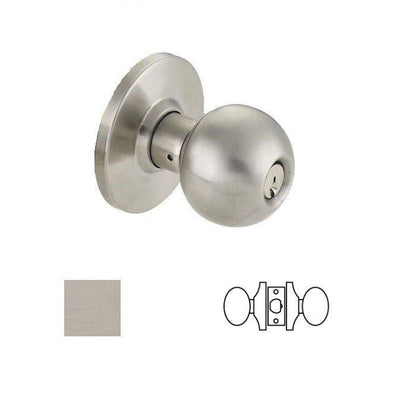 Cal-Royal BA30-10B-2-3/8 Grade 2 Passage Door Knob with 2-3/8" Backset