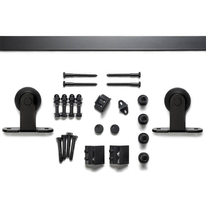 Sure-Loc BARN-2KIT72 72 Inch Top Mounted Roller Barn Door Track System