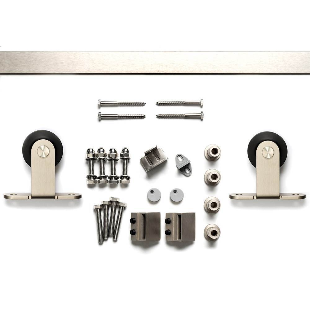Sure-Loc BARN-2KIT96 96 Top Mounted Roller Inch Barn Door Track System