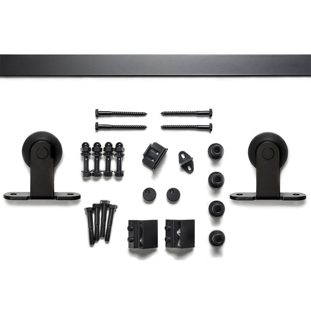 Sure-Loc BARN-2KIT96 96 Top Mounted Roller Inch Barn Door Track System