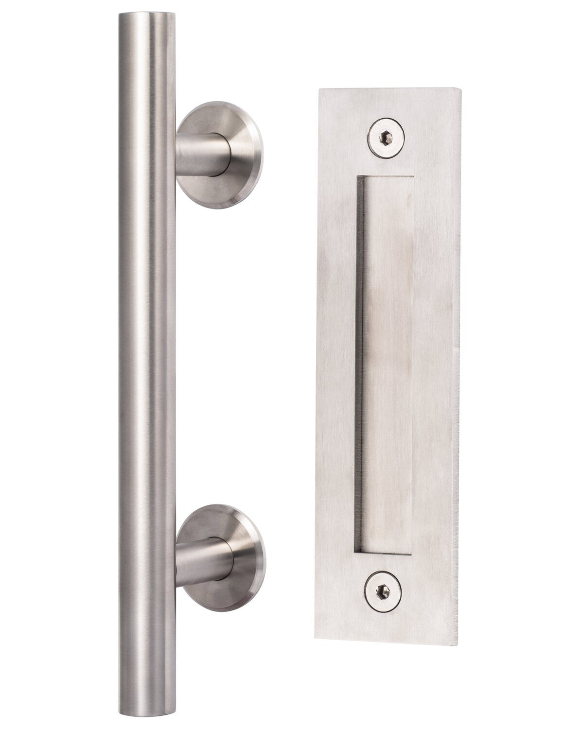 Sure-Loc BARN-RD3 Barn Door Handle 12 Inch Ladder With Flush Handle