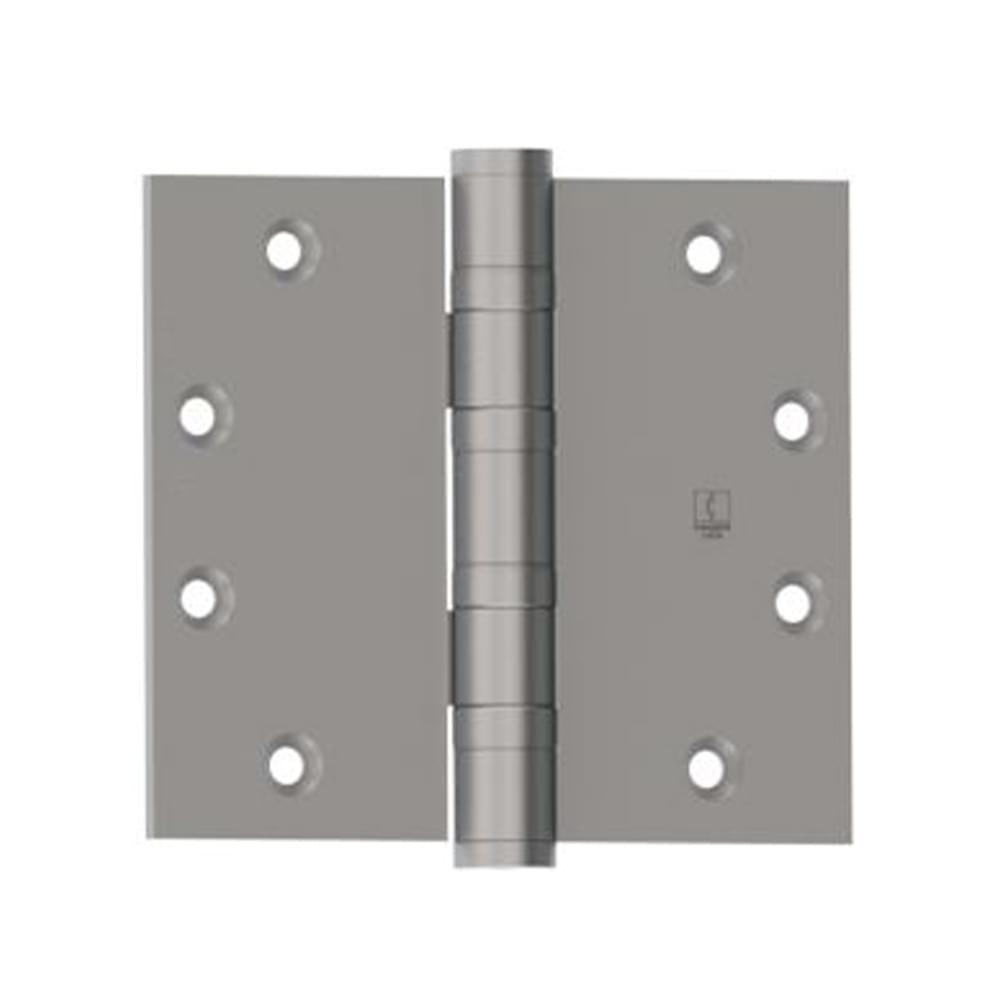 Hager BB116841226D 4-1/2" x 4-1/2" Full Mortise Heavy Weight Ball Bearing Hinge Satin Chrome Finish.